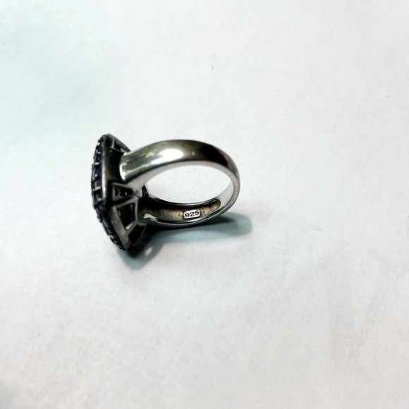 Amethyst 925 Silver Ring - Picture 5 of 10